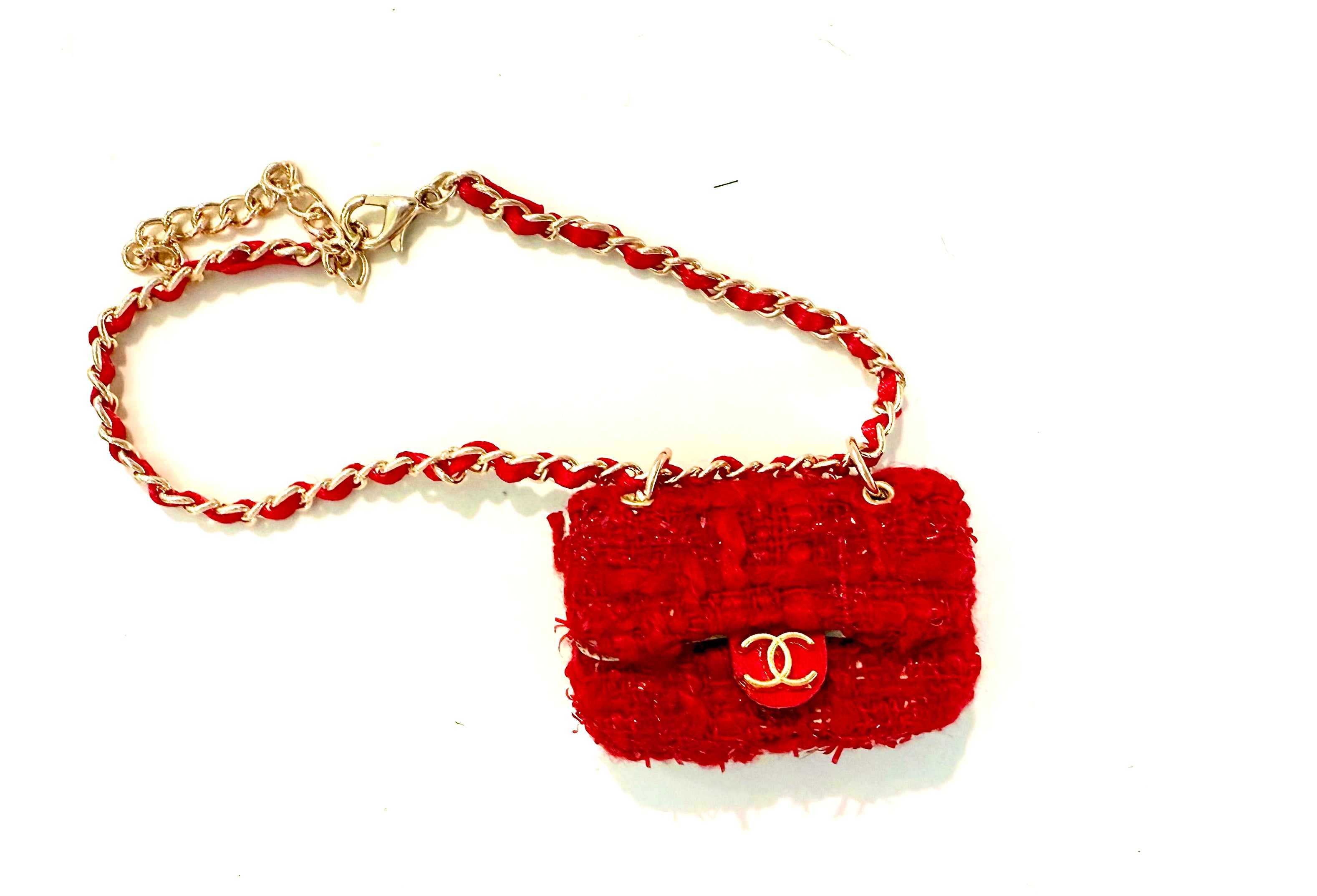 Rainbow CC Tweed Classic Flap Bag