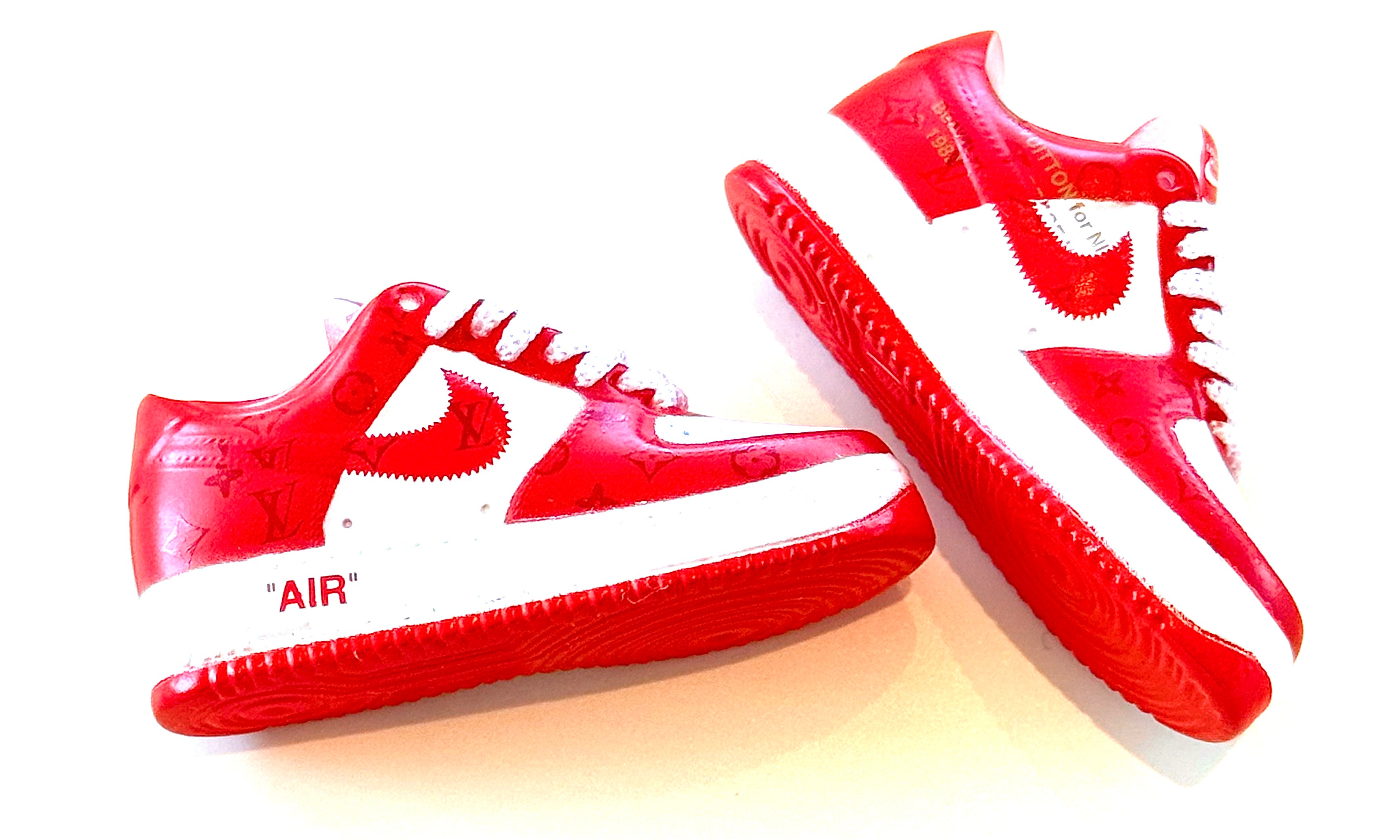"Air Red Force 1" Louis Vuitton Collaboration