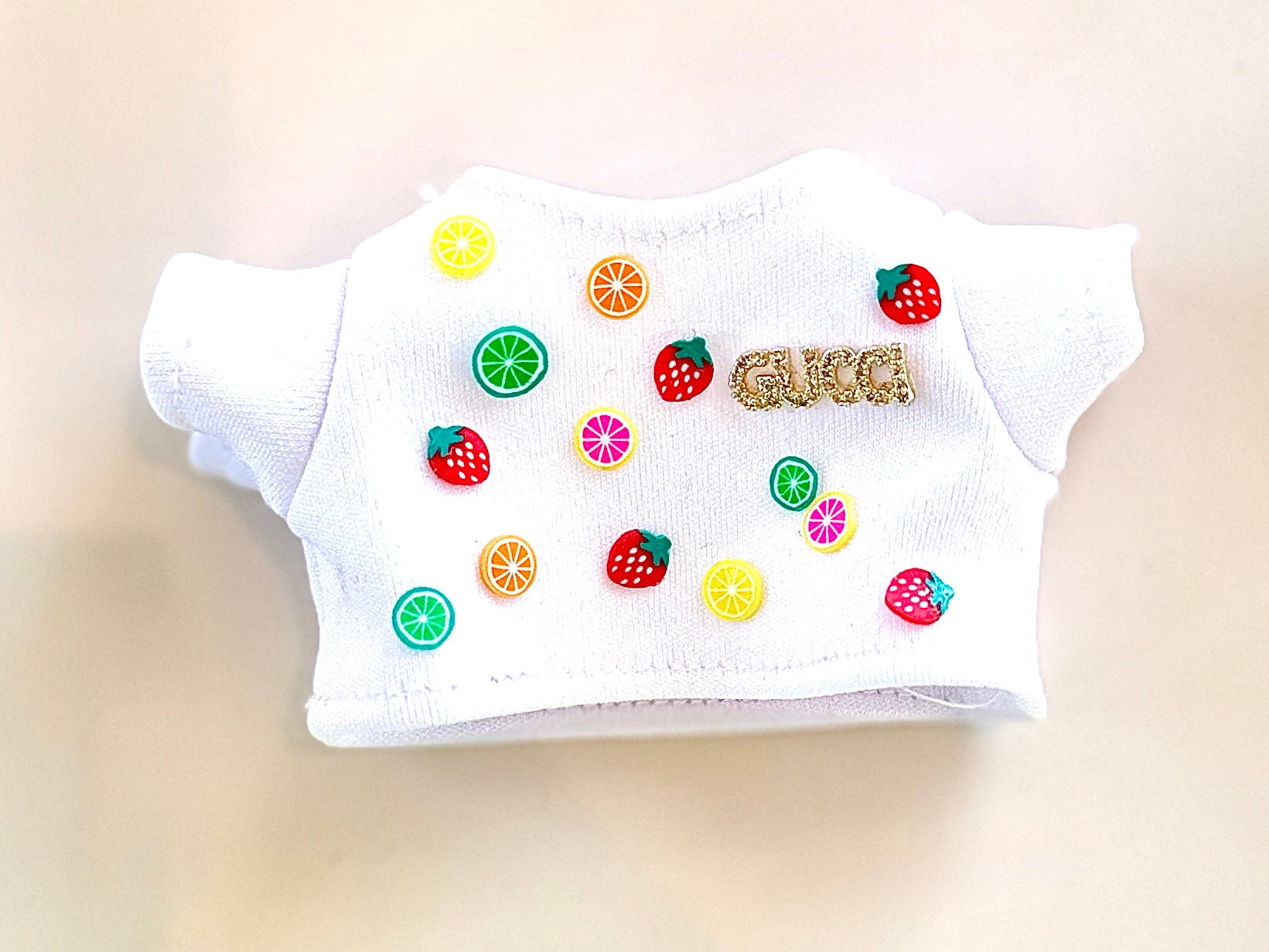 Gucci Inspired Fruit Appliqué Tee