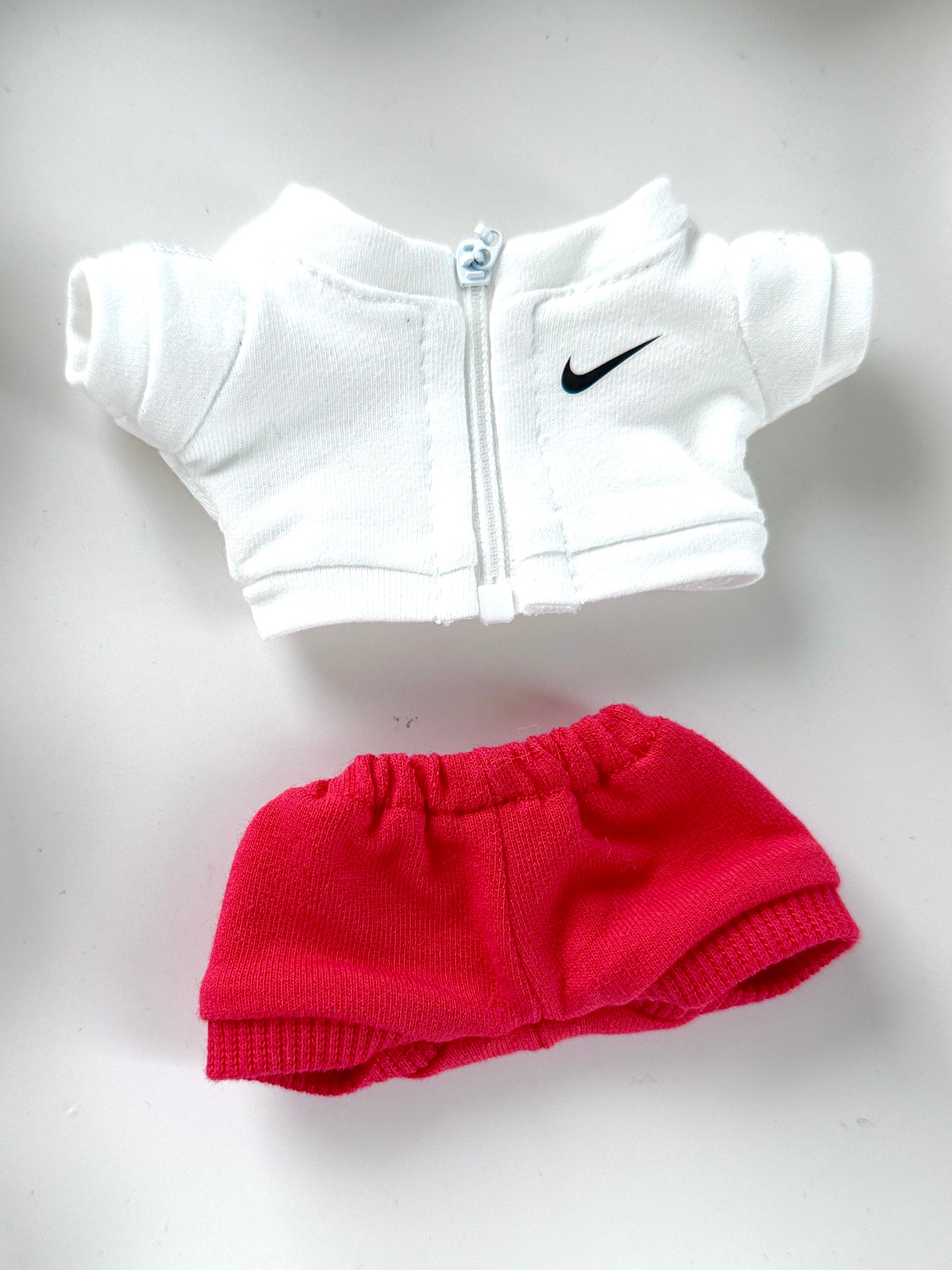 Nike Inspired Red + White Track Suit
