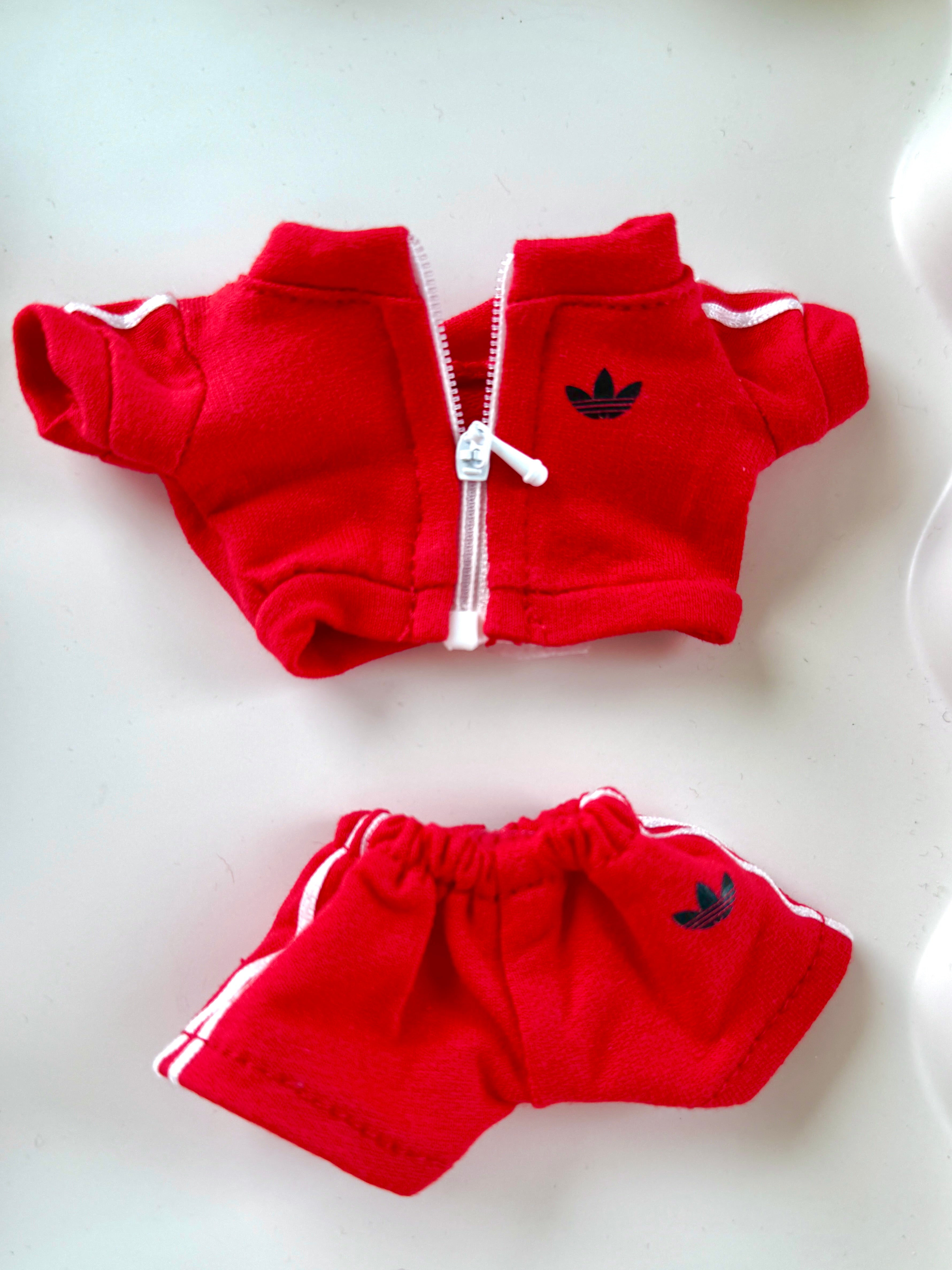 Adidas Inspired Red Track Suit