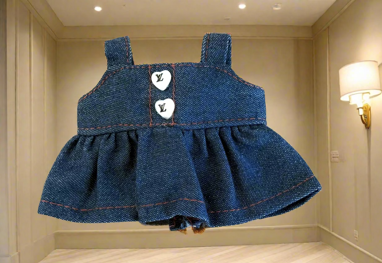 Denim LV Inspired Jumper